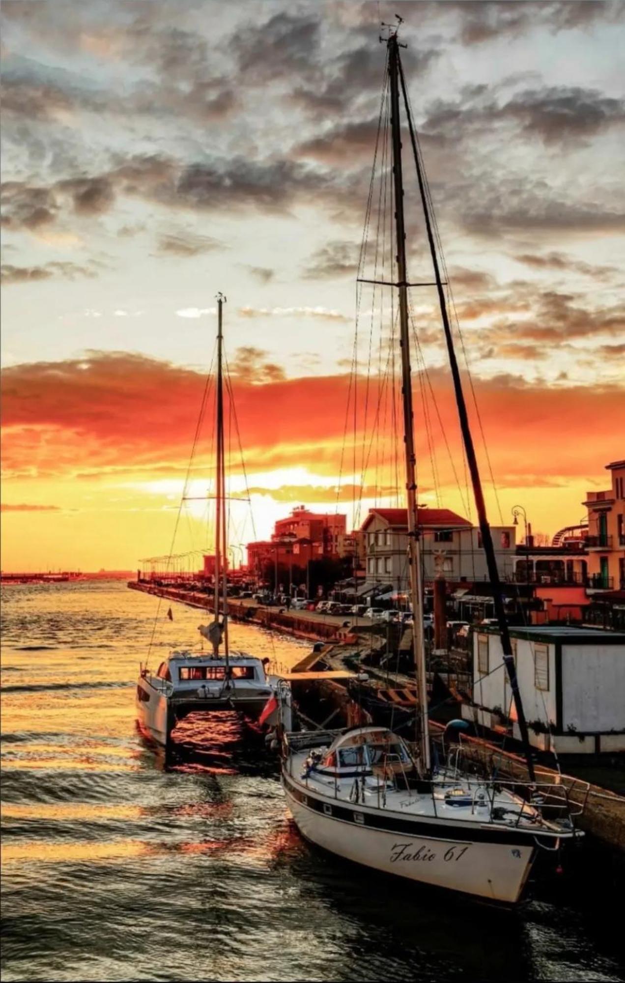 Vista Mare Fiumicino 빌라 외부 사진